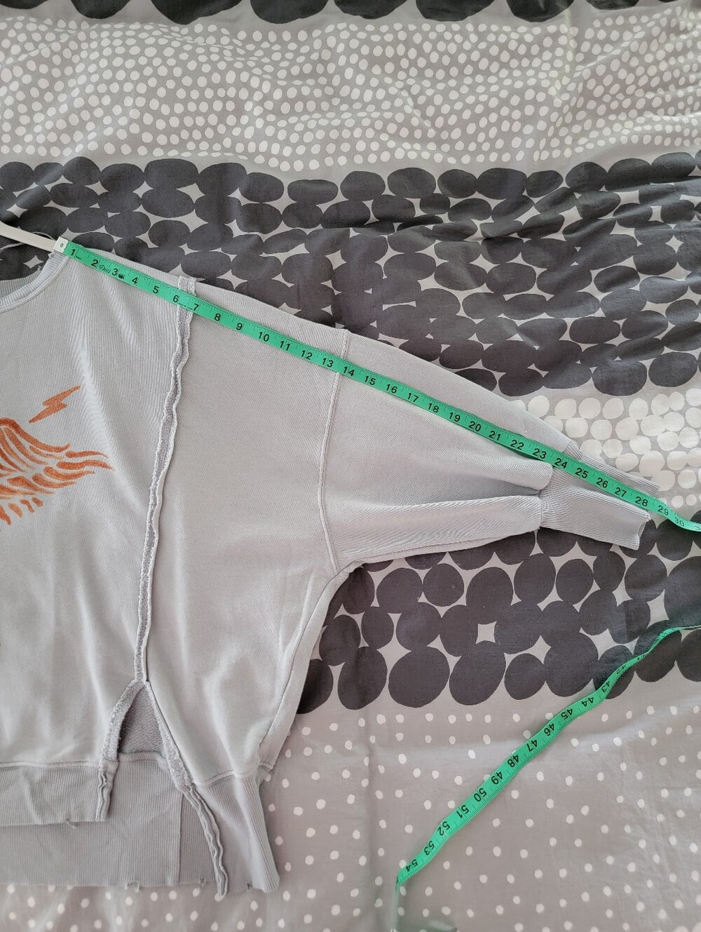 NWT Free People/We the Free zion eagle graphic camden pullover - Picture 7 of 7